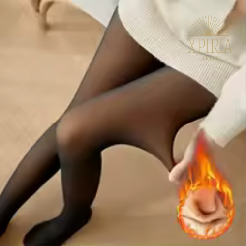 Lycrain™- Panty Calza Efecto Piel Para Invierno